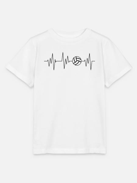 Volleyballer - Stanley/Stella Kinder T-Shirt MINI CREATOR - Weiß