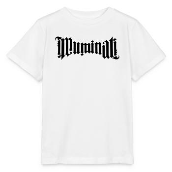 Ambigram Illuminati - Stanley/Stella MINI CREATOR Kids’ T-Shirt - white - Front - Maike (125cm)