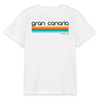 Gran Canaria - Spain - Spanien - Espana - Kanaren - Stanley/Stella Kinder T-Shirt MINI CREATOR  - Weiß - Vorne - Maike (125cm)