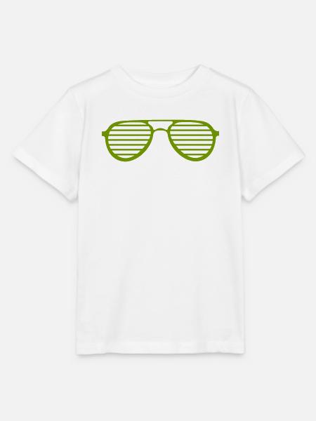 -Sonnenbrille - Stanley/Stella Kinder T-Shirt MINI CREATOR - Weiß