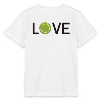Tennis-Liebhaber - Stanley/Stella Kinder T-Shirt MINI CREATOR  - Weiß - Vorne - Maike (125cm)