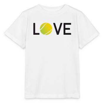Tennis-Liebhaber - Stanley/Stella Kinder T-Shirt MINI CREATOR  - Weiß - Vorne - Maike (125cm)