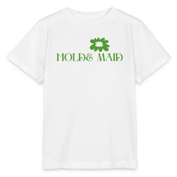 Holde Maid - Wortschätze - vergessene Wörter - Stanley/Stella Kinder T-Shirt MINI CREATOR  - Weiß - Vorne - Maike (125cm)