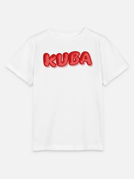Comic Kuba - Stanley/Stella Kinder T-Shirt MINI CREATOR - Weiß