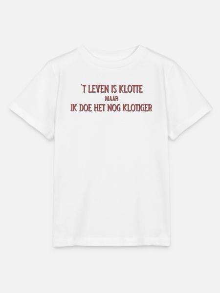 Antwerpse_Dialect_t-Hemd - Stanley/Stella Kinder T-Shirt MINI CREATOR - Weiß