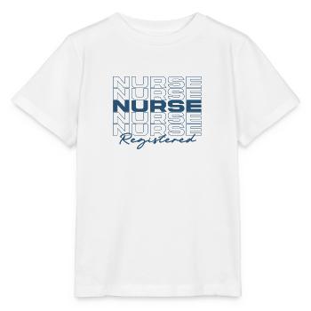 Infirmière autorisée Infirmières médicales élégantes - T-shirt bio MINI CREATOR Stanley/Stella Enfant - blanc - Devant - Maike (125cm)