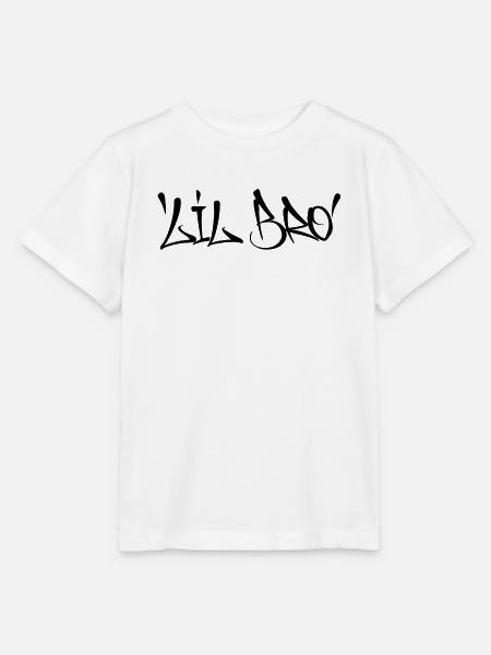 LIL BRO - Stanley/Stella Kinder T-Shirt MINI CREATOR - Weiß