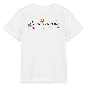  Geburtstag  - Stanley/Stella Kinder T-Shirt MINI CREATOR  - Weiß - Vorne - Maike (125cm)