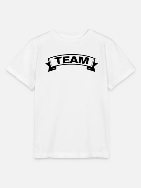 Team Banderole - Stanley/Stella Kinder T-Shirt MINI CREATOR - Weiß