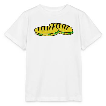Sandwich Slipper Motiv - Stanley/Stella Kinder T-Shirt MINI CREATOR  - Weiß - Vorne - Maike (125cm)