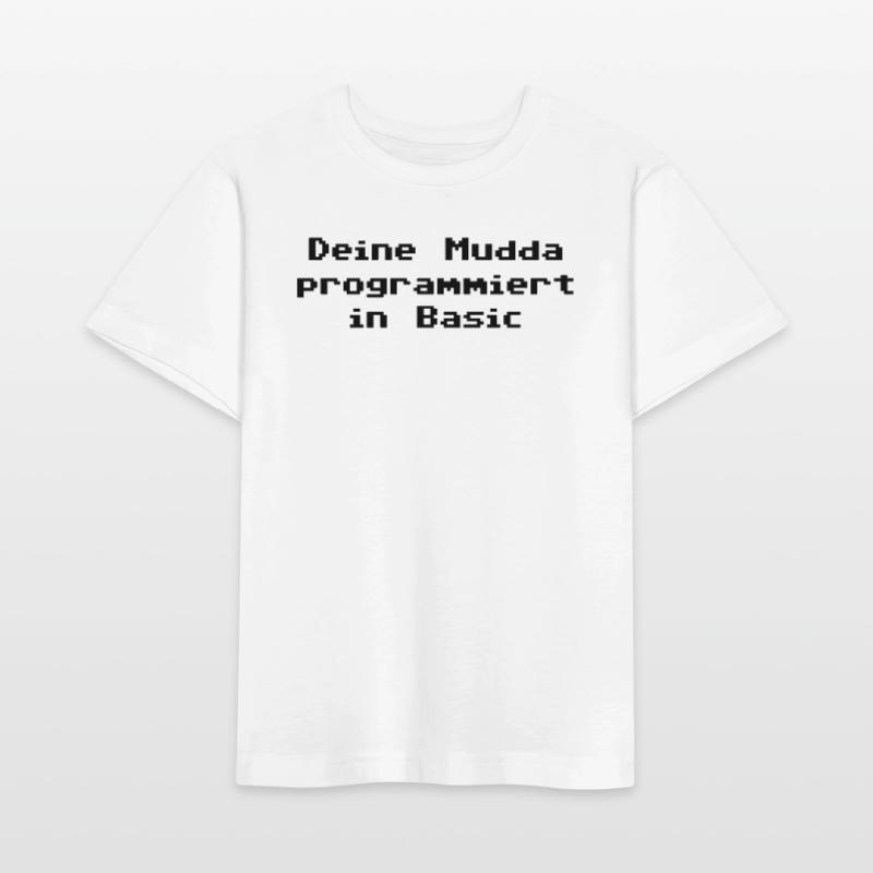Deine Mudda programmiert in Basic Stanley/Stella Kinder T-Shirt MINI CREATOR 