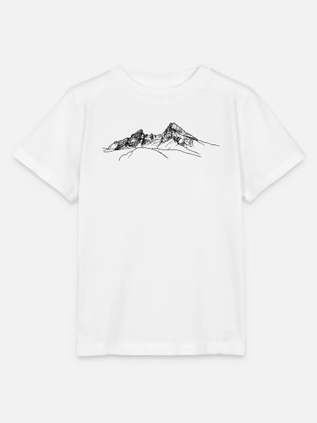 watzmann, Berchtesgaden, bayrische Alpen, Berg - Stanley/Stella Kinder T-Shirt MINI CREATOR  - Weiß