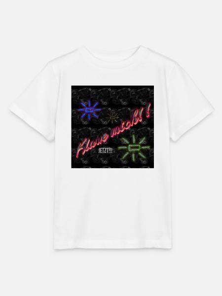 KLAUE MICH!! JETZT!!! - Stanley/Stella Kinder T-Shirt MINI CREATOR - Weiß