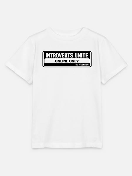 Introvertierte - Stanley/Stella Kinder T-Shirt MINI CREATOR - Weiß