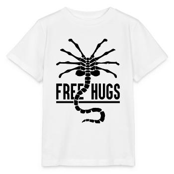 Câlins gratuits - T-shirt bio MINI CREATOR Stanley/Stella Enfant - blanc - Devant - Maike (125cm)