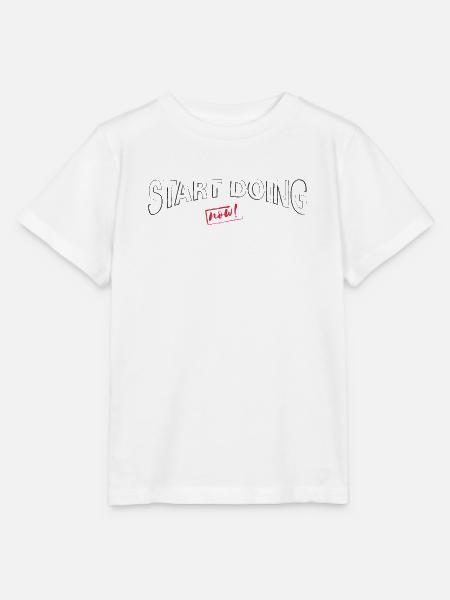 Start Doing now - Stanley/Stella Kinder T-Shirt MINI CREATOR - Weiß