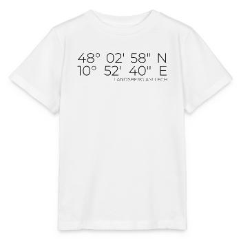 Coordonnées Landsberg am Lech - T-shirt bio MINI CREATOR Stanley/Stella Enfant - blanc - Devant - Maike (125cm)
