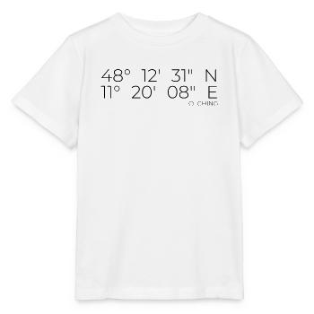 Coordonnées Olching Bavière - T-shirt bio MINI CREATOR Stanley/Stella Enfant - blanc - Devant - Maike (125cm)