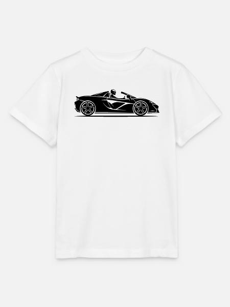 Auto Cabrio Symbol - Stanley/Stella Kinder T-Shirt MINI CREATOR - Weiß