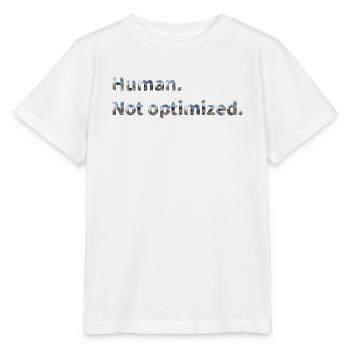 Human. Not optimized. - Stanley/Stella MINI CREATOR Kids’ T-Shirt - white - Front - Maike (125cm)