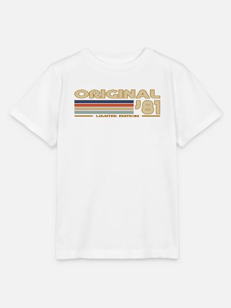 1981 - Stanley/Stella Kinder T-Shirt MINI CREATOR - Weiß