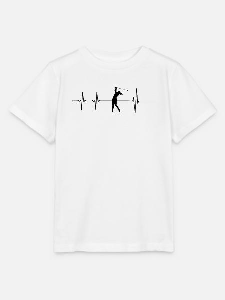 Golfspielerin auf Beat - Stanley/Stella Kinder T-Shirt MINI CREATOR - Weiß