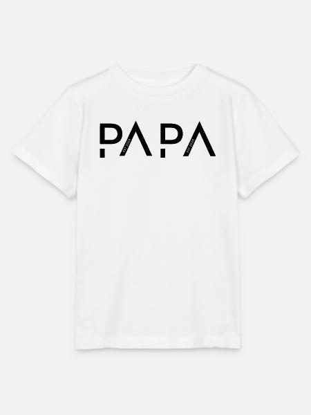 Papa seit 2026 - Stanley/Stella Kinder T-Shirt MINI CREATOR - Weiß