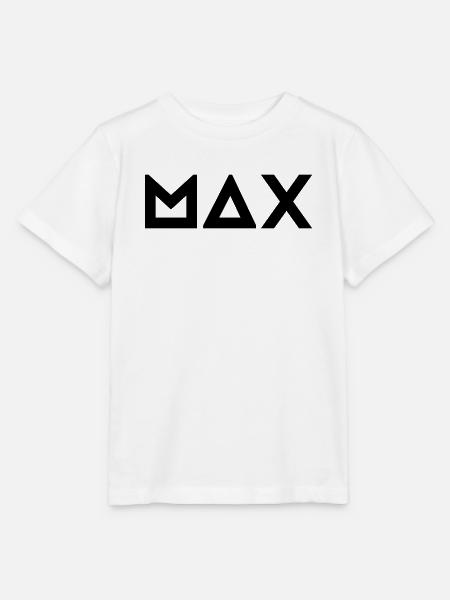 Vorname Max - Stanley/Stella Kinder T-Shirt MINI CREATOR  - Weiß