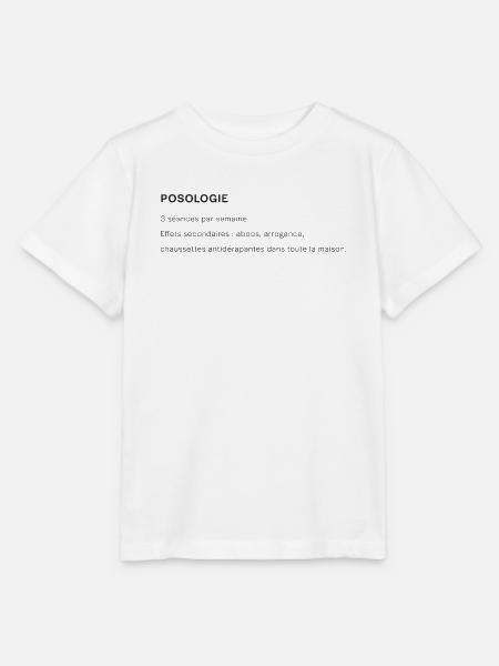 Pilates-Dosierung – humorvolle Anmerkung - Stanley/Stella Kinder T-Shirt MINI CREATOR - Weiß
