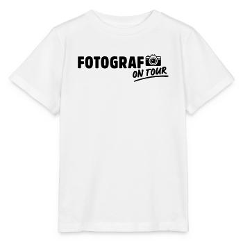 fotograf on tour - Stanley/Stella Kinder T-Shirt MINI CREATOR  - Weiß - Vorne - Maike (125cm)