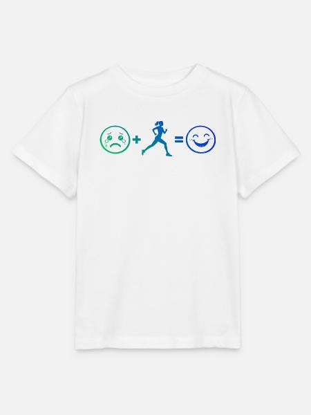 Geschenkidee für eine Running mit Running - Stanley/Stella Kinder T-Shirt MINI CREATOR  - Weiß
