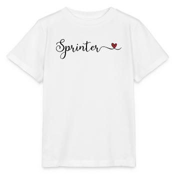 Sprinter - Stanley/Stella Kinder T-Shirt MINI CREATOR  - Weiß - Vorne - Maike (125cm)