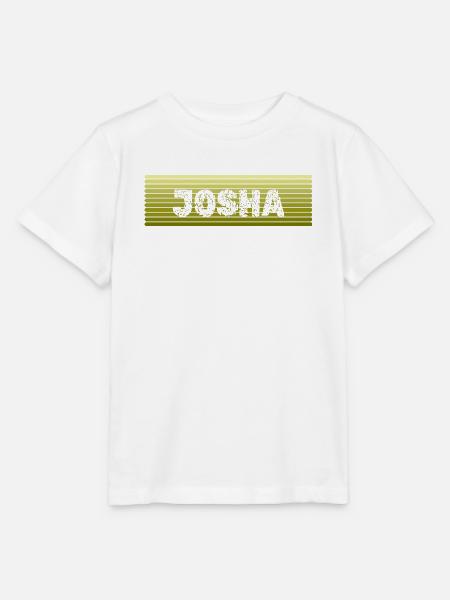 Geschenk für Josha - Stanley/Stella Kinder T-Shirt MINI CREATOR - Weiß