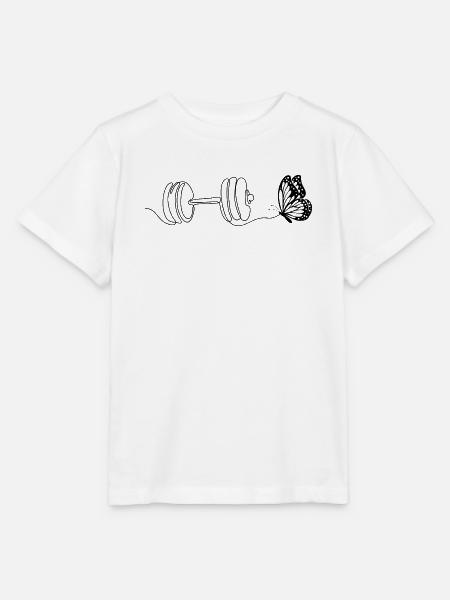 FLÜGELGLOCKE - Stanley/Stella Kinder T-Shirt MINI CREATOR  - Weiß