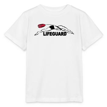 Lifeguard sauveteur aquatique - T-shirt bio MINI CREATOR Stanley/Stella Enfant - blanc - Devant - Maike (125cm)