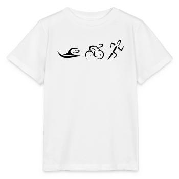 Triathlon - Stanley/Stella MINI CREATOR Kids’ T-Shirt - white - Front - Maike (125cm)