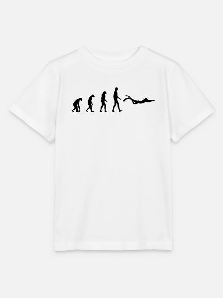 Diving - Stanley/Stella Kinder T-Shirt MINI CREATOR  - Weiß