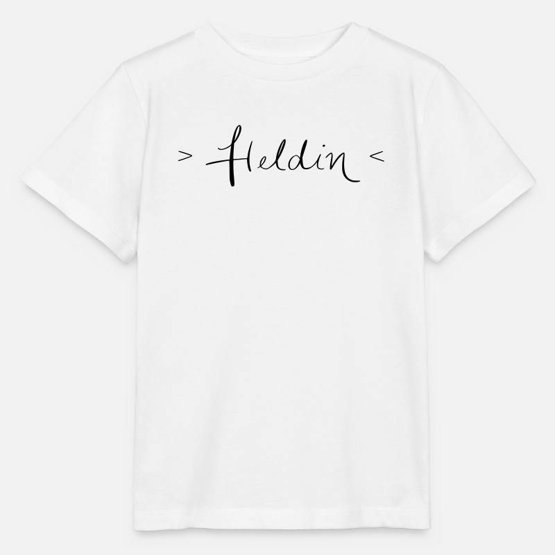 Héroïne - T-shirt bio MINI CREATOR Stanley/Stella Enfant - blanc