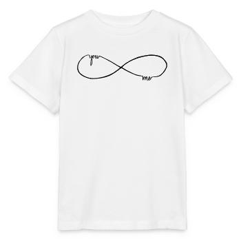 toi et moi pour toujours - T-shirt bio MINI CREATOR Stanley/Stella Enfant - blanc - Devant - Maike (125cm)