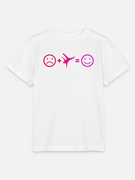 Geschenkidee für einen Hip-Hop-Tänzer mit B-Boying - Stanley/Stella Kinder T-Shirt MINI CREATOR - Weiß