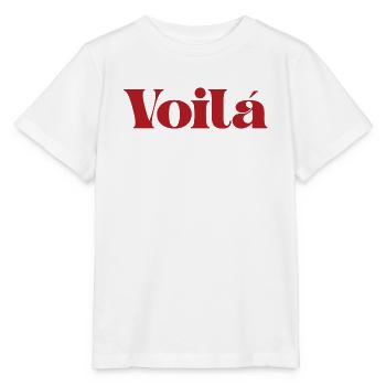 Le tour est joué - T-shirt bio MINI CREATOR Stanley/Stella Enfant - blanc - Devant - Maike (125cm)