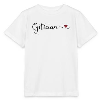 Optiker mit Herz - Stanley/Stella Kinder T-Shirt MINI CREATOR  - Weiß - Vorne - Maike (125cm)