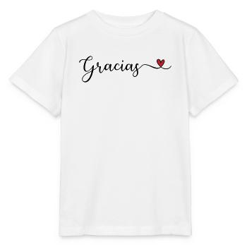 Danke - Stanley/Stella Kinder T-Shirt MINI CREATOR  - Weiß - Vorne - Maike (125cm)