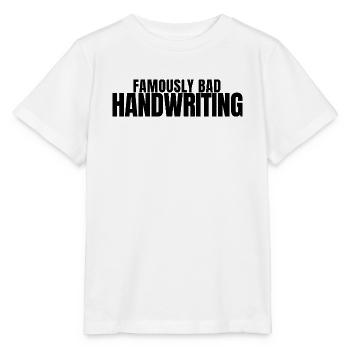 Arzt - Famously Bad Handwriting - Medizin - Stanley/Stella Kinder T-Shirt MINI CREATOR  - Weiß - Vorne - Maike (125cm)
