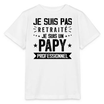 Nicht Retreat Opa Professional Opa Geschenk - Stanley/Stella Kinder T-Shirt MINI CREATOR  - Weiß - Vorne - Maike (125cm)