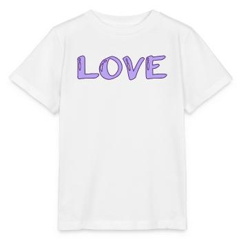 SAINT VALENTINE. bachelorette party. I LOVE YOU. I LOVE YOU. LOVE - Stanley/Stella MINI CREATOR Kids’ T-Shirt - white - Front - Maike (125cm)