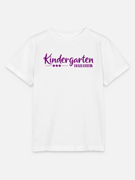 Kindergarten Absolventin - Einschulung - Kita - Stanley/Stella Kinder T-Shirt MINI CREATOR - Weiß