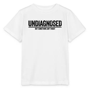 Not diagnosed, but something is wrong - Stanley/Stella MINI CREATOR Kids’ T-Shirt - white - Front - Maike (125cm)