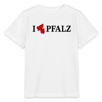 I love Pfalz Rheinland Pfalz - Stanley/Stella Kinder T-Shirt MINI CREATOR  - Weiß - Vorne - Maike (125cm)