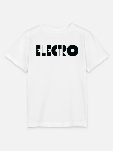 Elektro-Musik-Logo - Stanley/Stella Kinder T-Shirt MINI CREATOR - Weiß